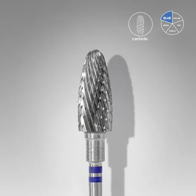 Staleks Carbide Drill Bit CORN blue EXPERT 6mm/14mm (left-handed) 