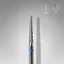 Staleks Carbide Drill Bit CONE Blue EXPERT 2.3mm/14mm (Thin Pointed)