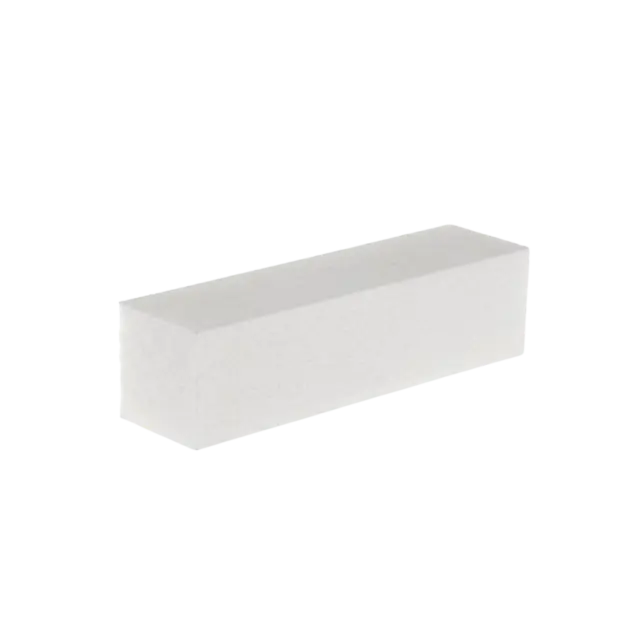 *Nail Buffer Block hvit 3-way 