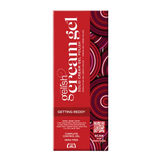Gelish Cream Gel Palette Getting Reddy 