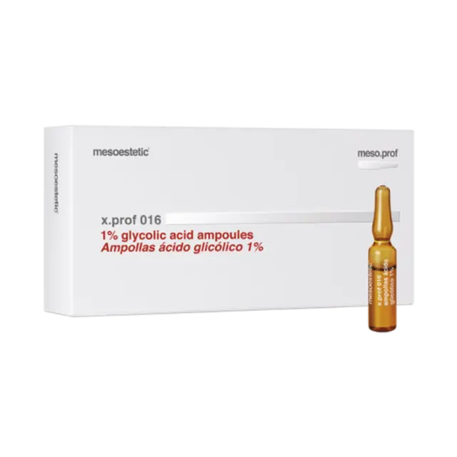 Mesoestetic X.Prof 016 Glycolic Acid 1% 20x2ml 