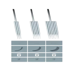 Purebeau N&#229;l 7-ER Flachnadel 20stk