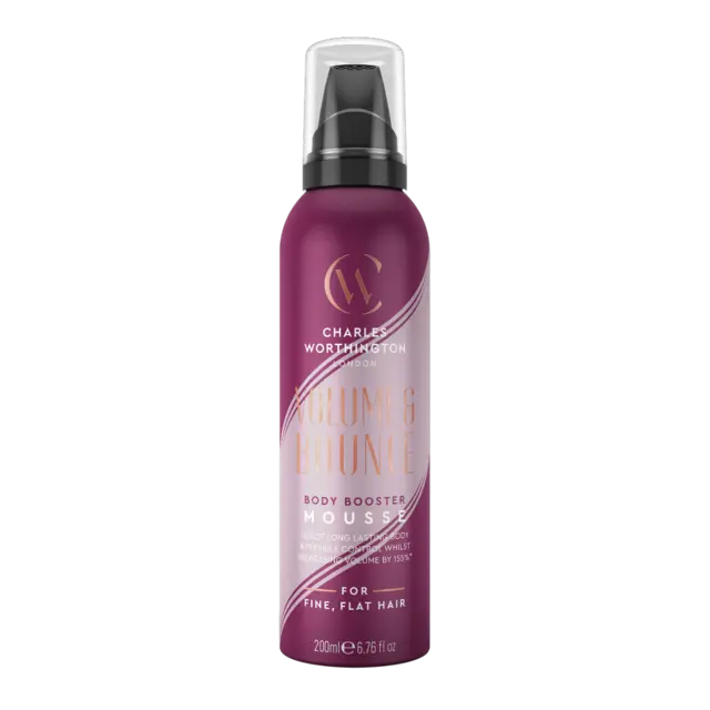 Charles Worthington Volume & Bounce Body Booster Mousse 200ml 