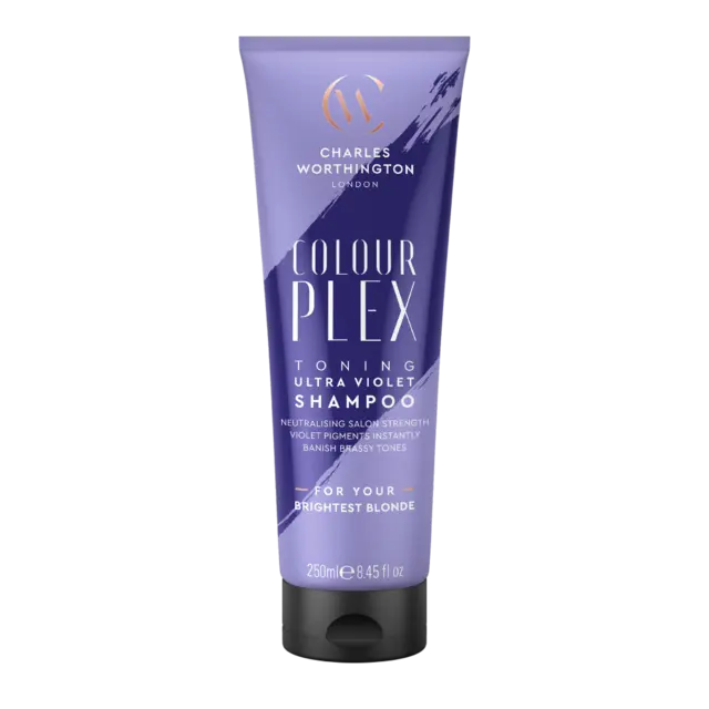 Charles Worthington Colourplex Toning Ultra Violet Shampoo 250ml 