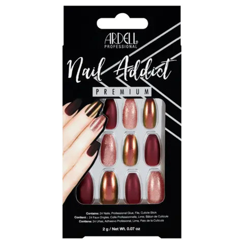 *Ardell Nail Addict Red Cateye