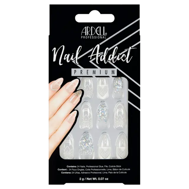 *Ardell Nail Addict Glass Deco 