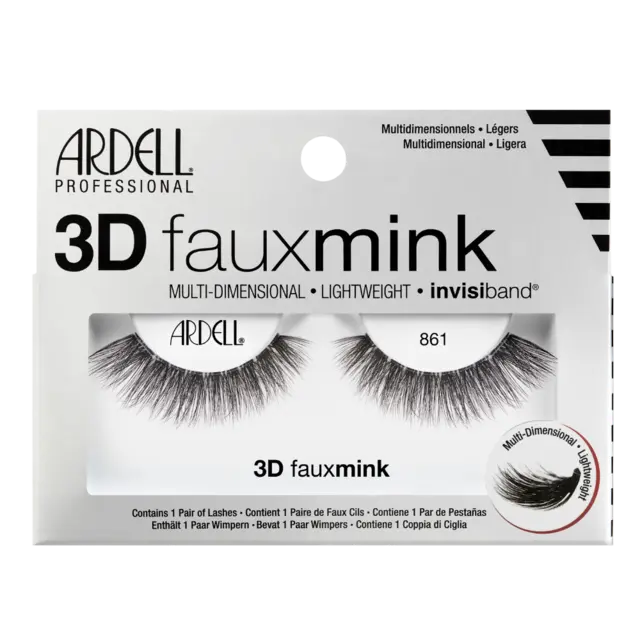 *Ardell 3D Faux Mink Lashes 861 
