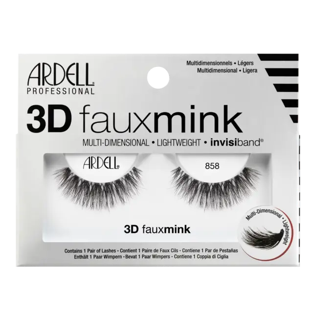Ardell 3D Faux Mink Lashes 858 