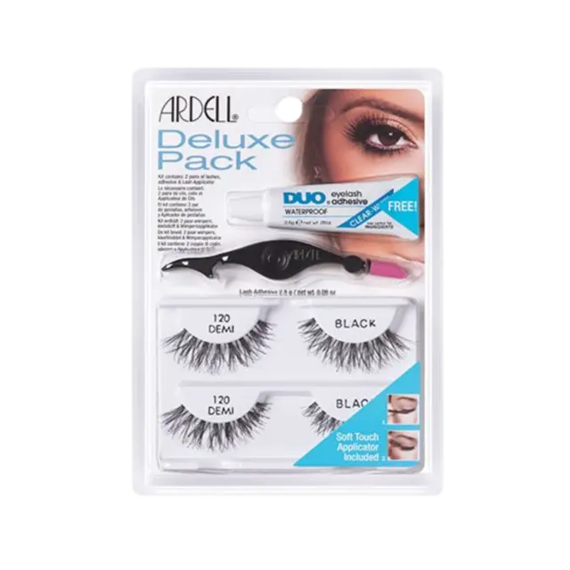 Ardell Strip Lashes Deluxe Pack 120 Black 65223 