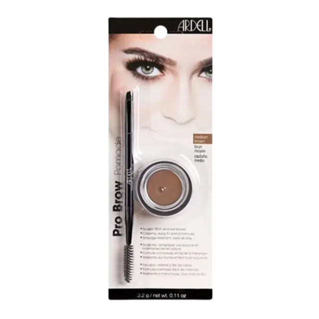 Ardell Brow Pomade m/børste Medium Brown NY 