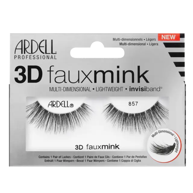 *Ardell 3D Faux Mink Lashes 857 