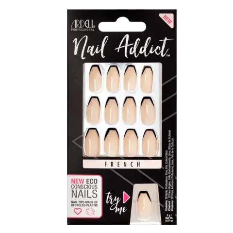 *Ardell Nail Addict French Noir