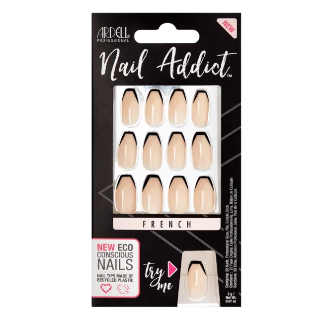 *Ardell Nail Addict French Noir 