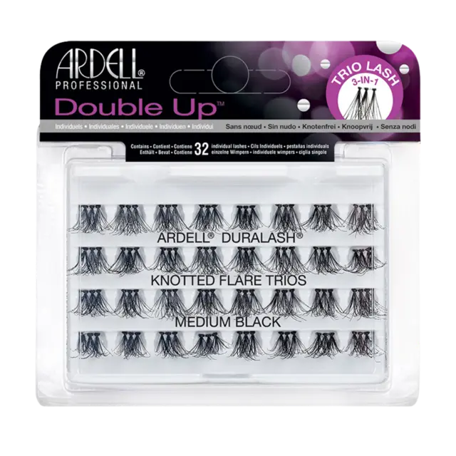 *Ardell Double Up Trio Individual Lashes Medium 