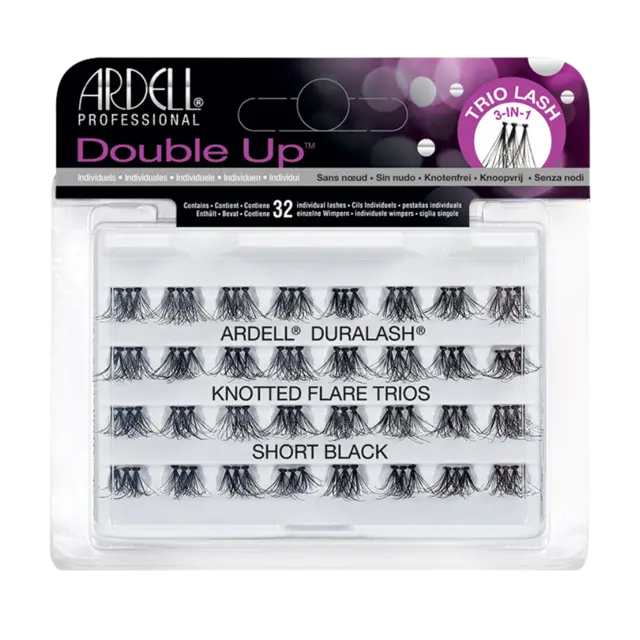*Ardell Double Up Trio Individual Lashes Short 