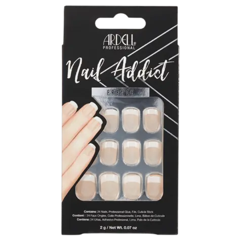 Ardell Nail Addict Classic French Tip