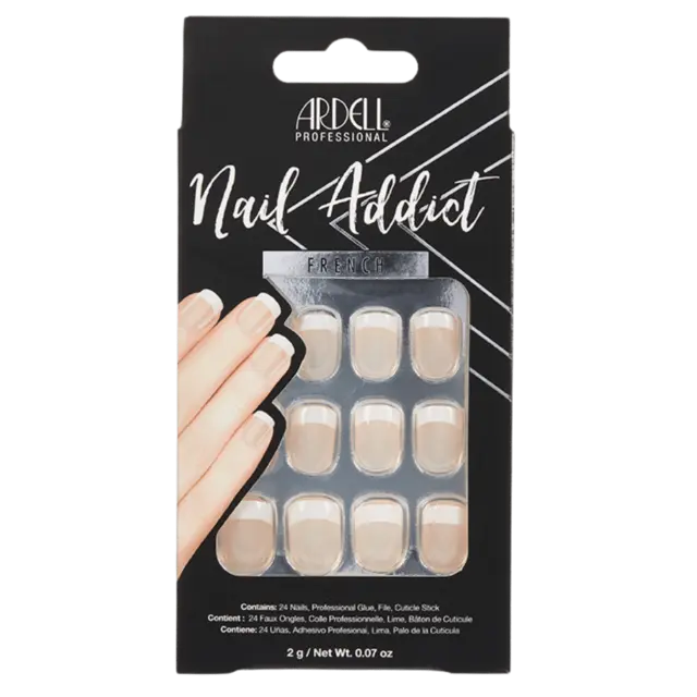 Ardell Nail Addict Classic French Tip 