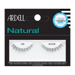 *Ardell Natural Lashes 108 Demi Black
