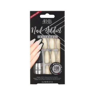 Ardell Nail Addict Natural Ballerina Long
