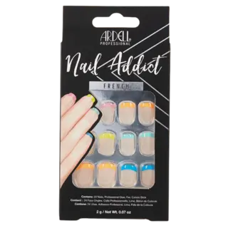 Ardell Nail Addict Rainbow French