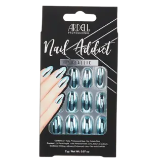 *Ardell Nail Addict Blue Metallic