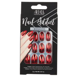 *Ardell Nail Addict Red Metallic