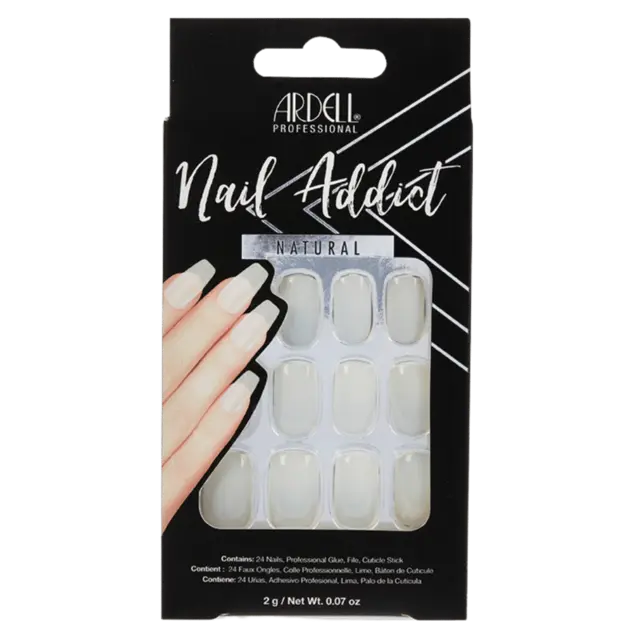 Ardell Nail Addict Natural Long 