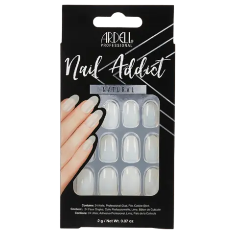 Ardell Nail Addict Natural Oval
