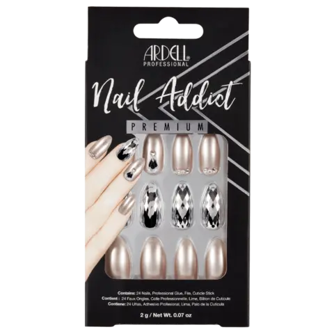 *Ardell Nail Addict Champagne Ice