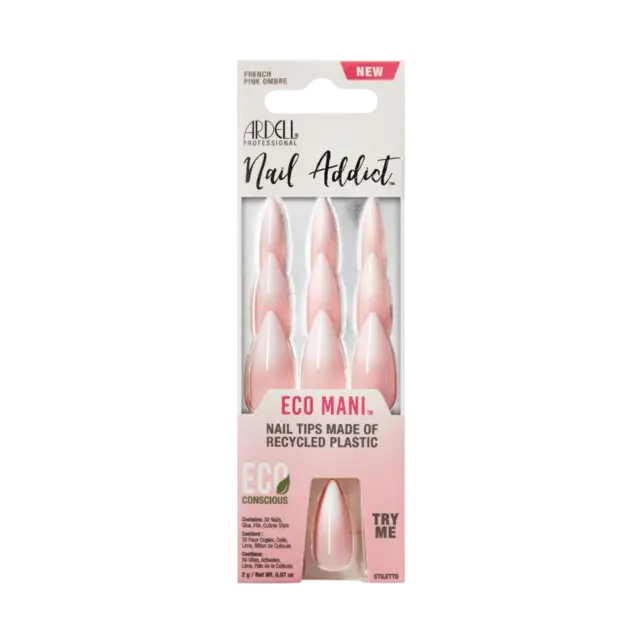 Ardell Nail Addict ECO Mani French Pink Ombre 