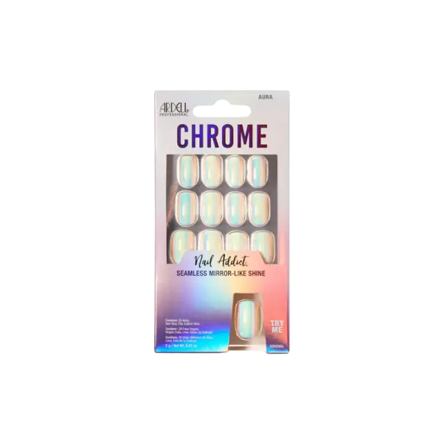 Ardell Nail Addict Chrome Aura 