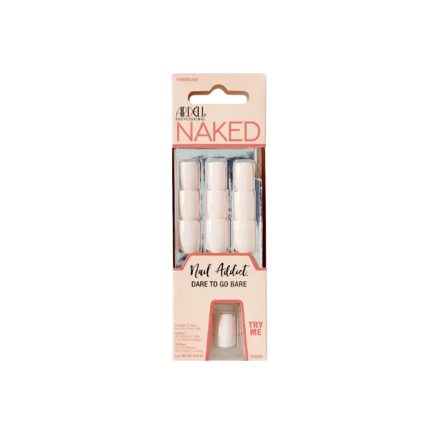 Ardell Nail Addict Naked Porecelain 