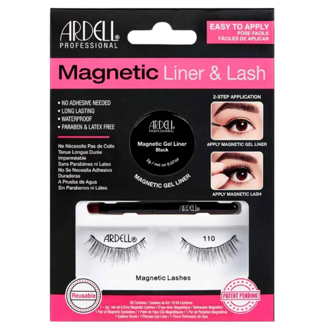 *Ardell Magnetic Lashes 110 Liner included 