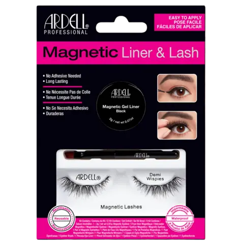 *Ardell Magnetic Lashes Demi Wispies Liner included