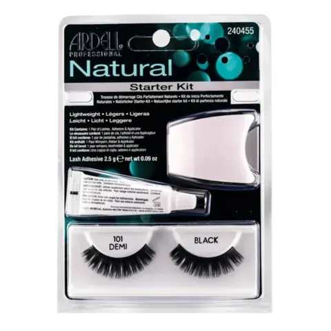 *Ardell Starter Kit Natural Lashes 101 Demi Black