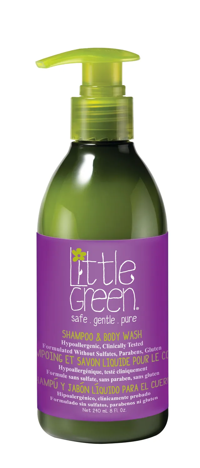 *Little Green Kids Shampoo & Body Wash 240ml 