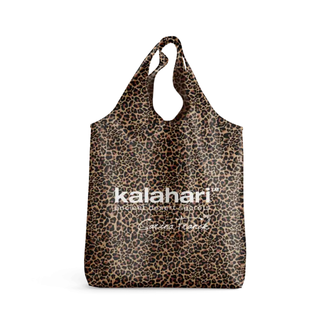 K Phyto-Ceutical Handlenett Leopardprint 