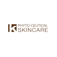 K Phyto-Ceutical Vindusdekal m/logo B&#248;rstet Bronse