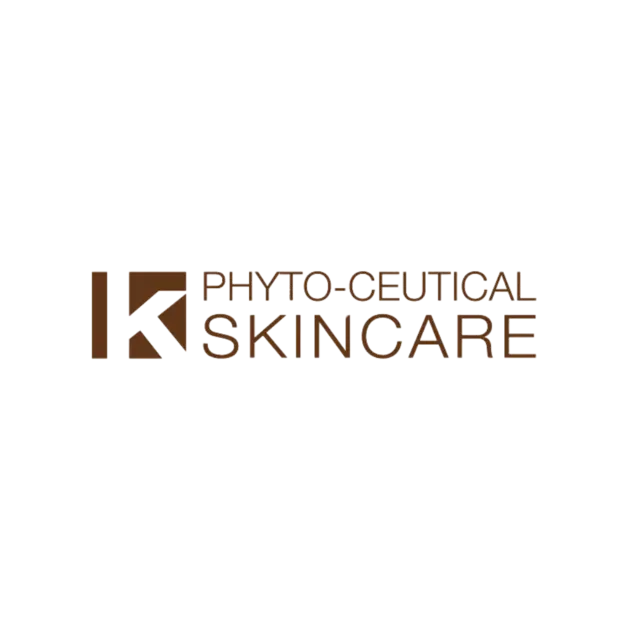 K Phyto-Ceutical Vindusdekal m/logo Børstet Bronse 