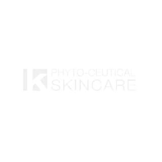 K Phyto-Ceutical Vindusdekal m/logo Frostet Hvit