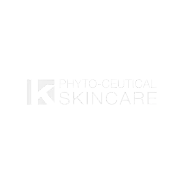 K Phyto-Ceutical Vindusdekal m/logo Frostet Hvit 