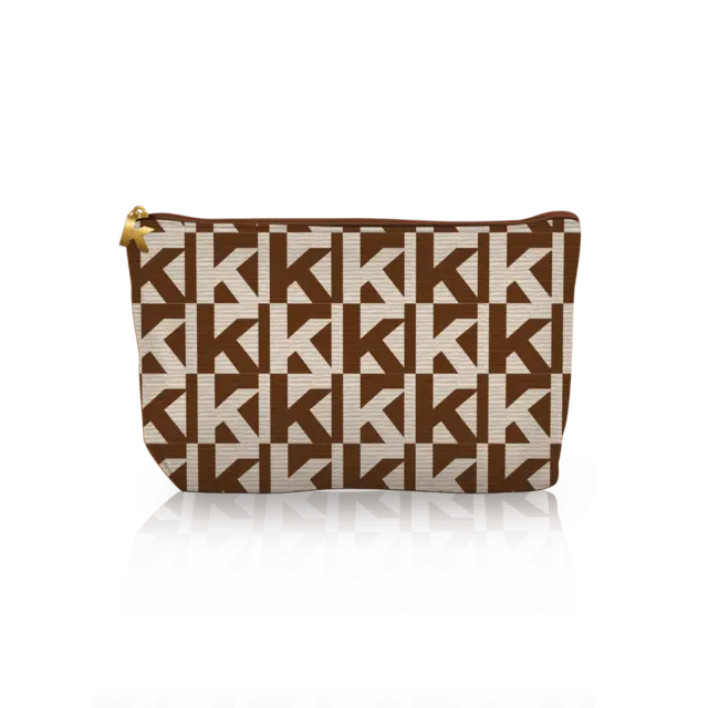 Kalahari Toalettmappe Brun Nylon 