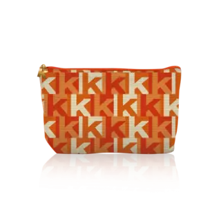 K Phyto-Ceutical Oransje Toalettmappe Nylon