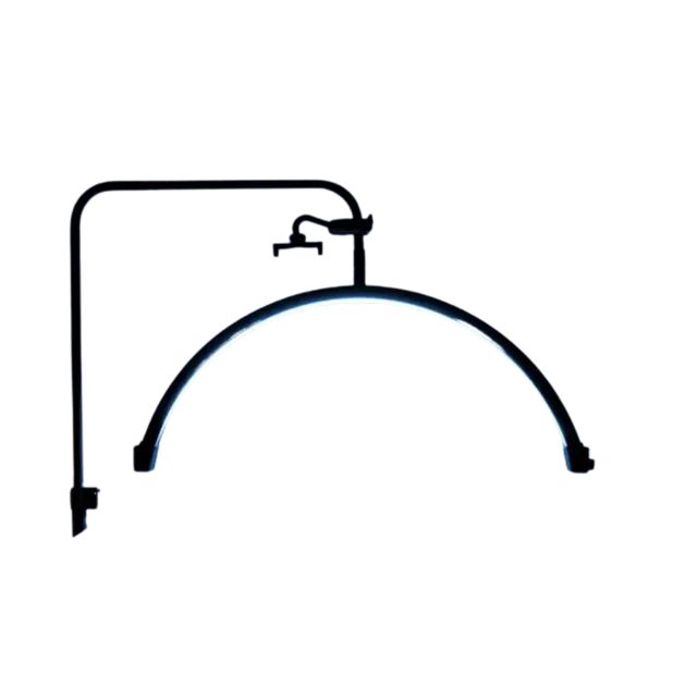 Buet LED-lampe på stativ 