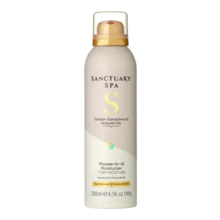Sanctuary SPA Golden Sandalwood Mousse to oil Moisturiser 200ml