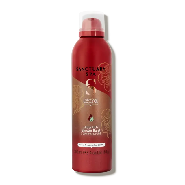 *Sanctuary SPA Ruby Oud Ultra Rich Shower Burst 200ml 