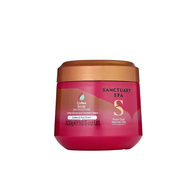 Sanctuary SPA Ruby Oud Coffee Scrub 300ml 