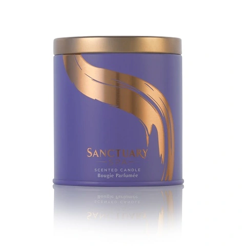 *Sanctuary SPA Scented Candle Fig & Black Amber 