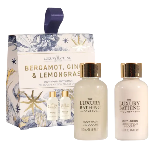 *LBC Mini Body Duo Begarmot, Ginger & Lemongrass 
