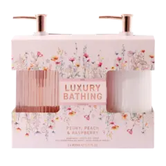 *LBC Heavenly Hands Peony, Peach &amp; Raspberry
